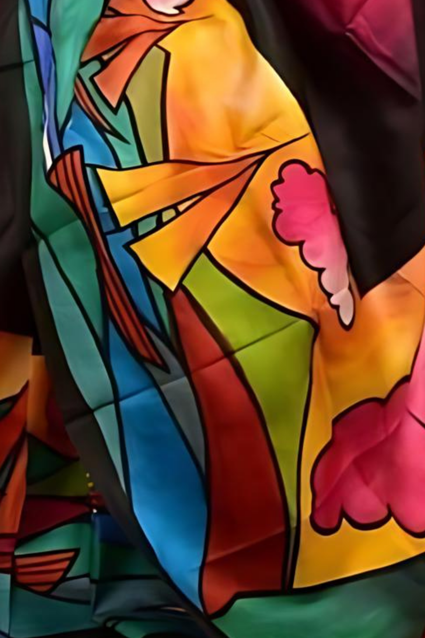 Rainbow Hued Pure Bengal Handloom Saree