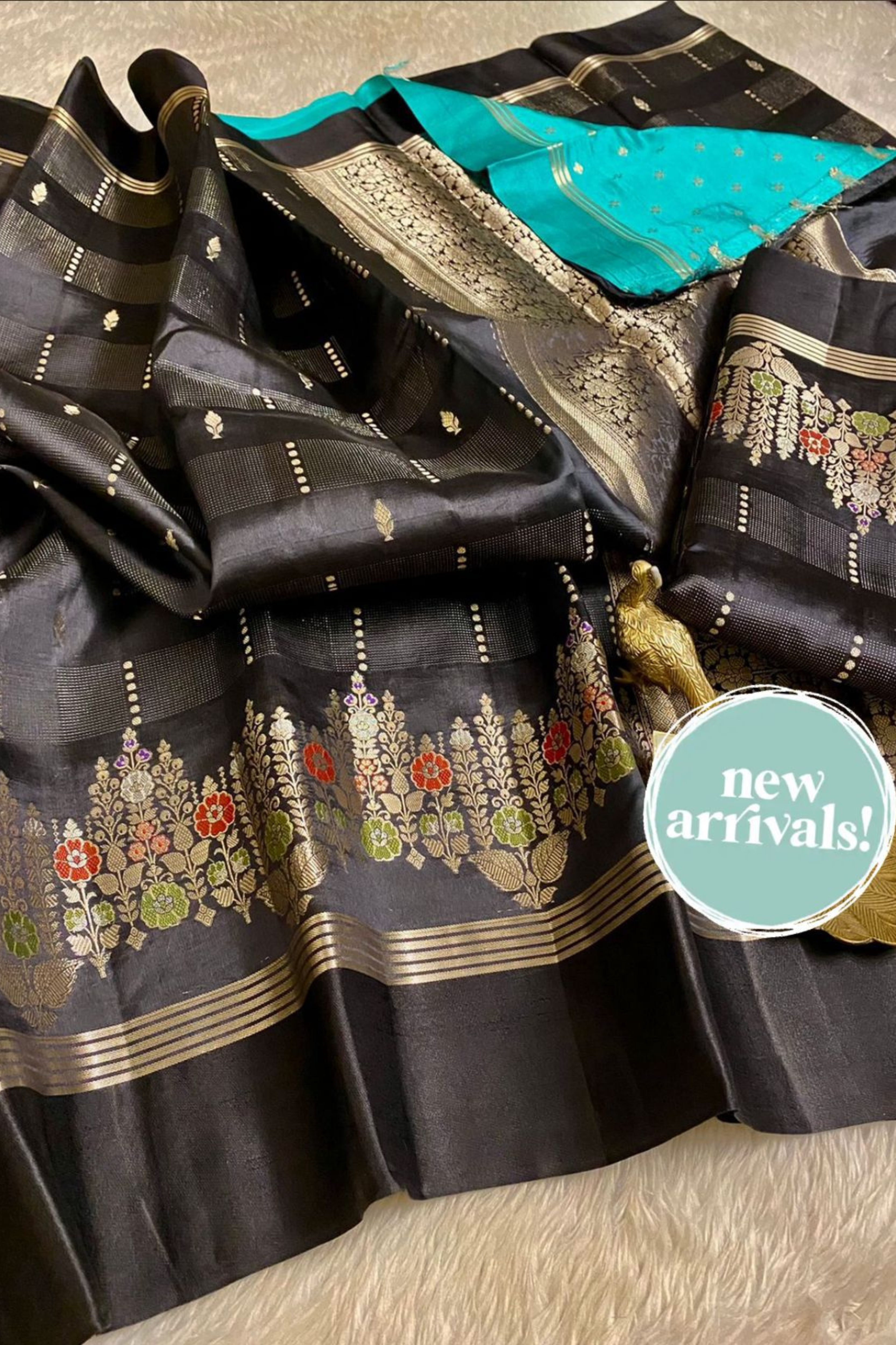 Premium raw mango silk saree – wedding season special collection