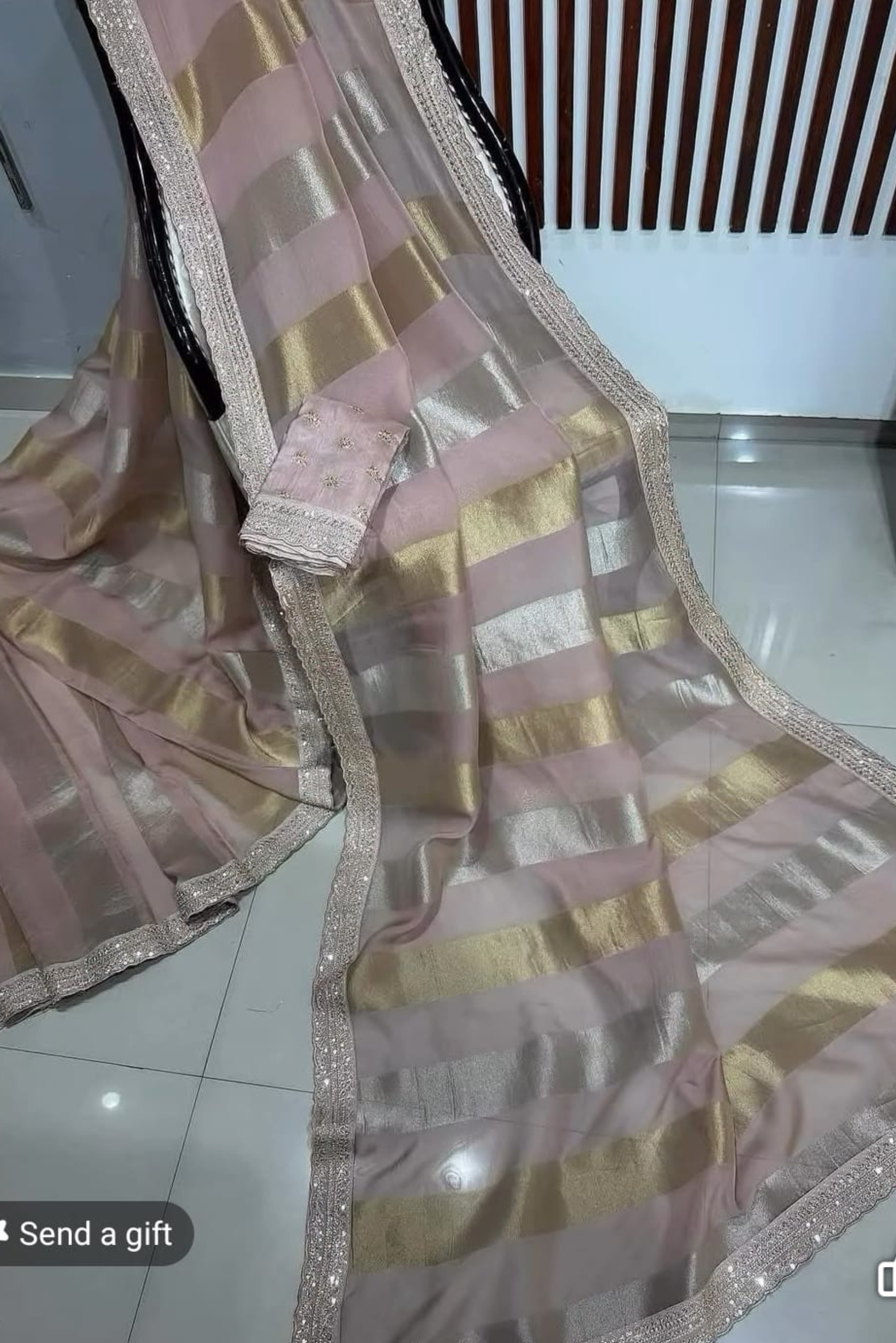 Exclusive Handloom Chanderi Pure Silk Saree – Wedding Season Special