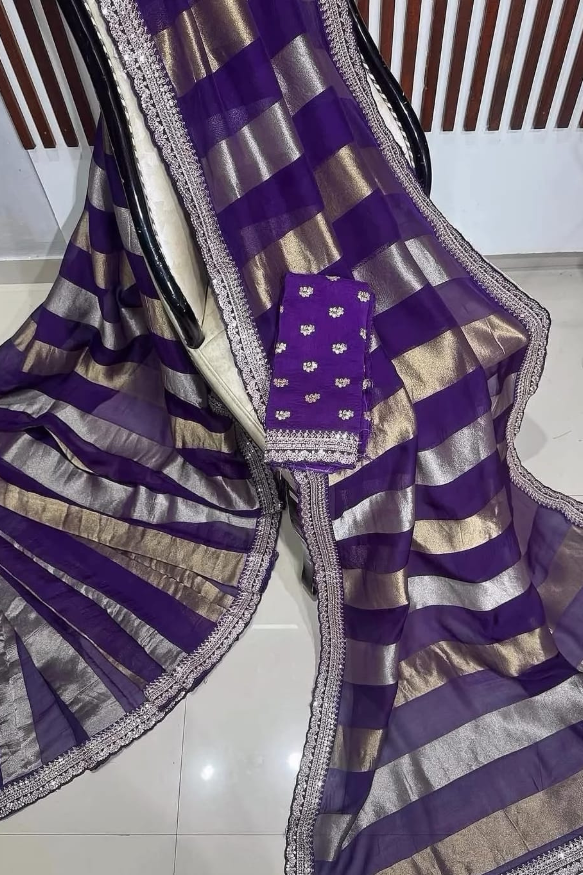 Exclusive Handloom Chanderi Pure Silk Saree – Wedding Season Special
