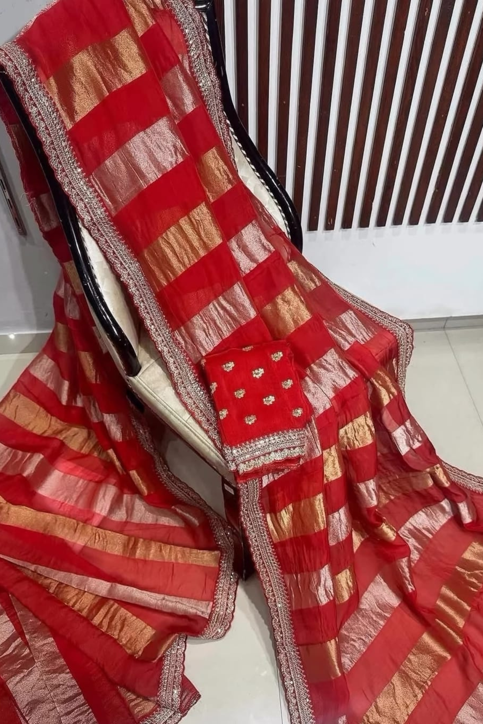 Exclusive Handloom Chanderi Pure Silk Saree – Wedding Season Special