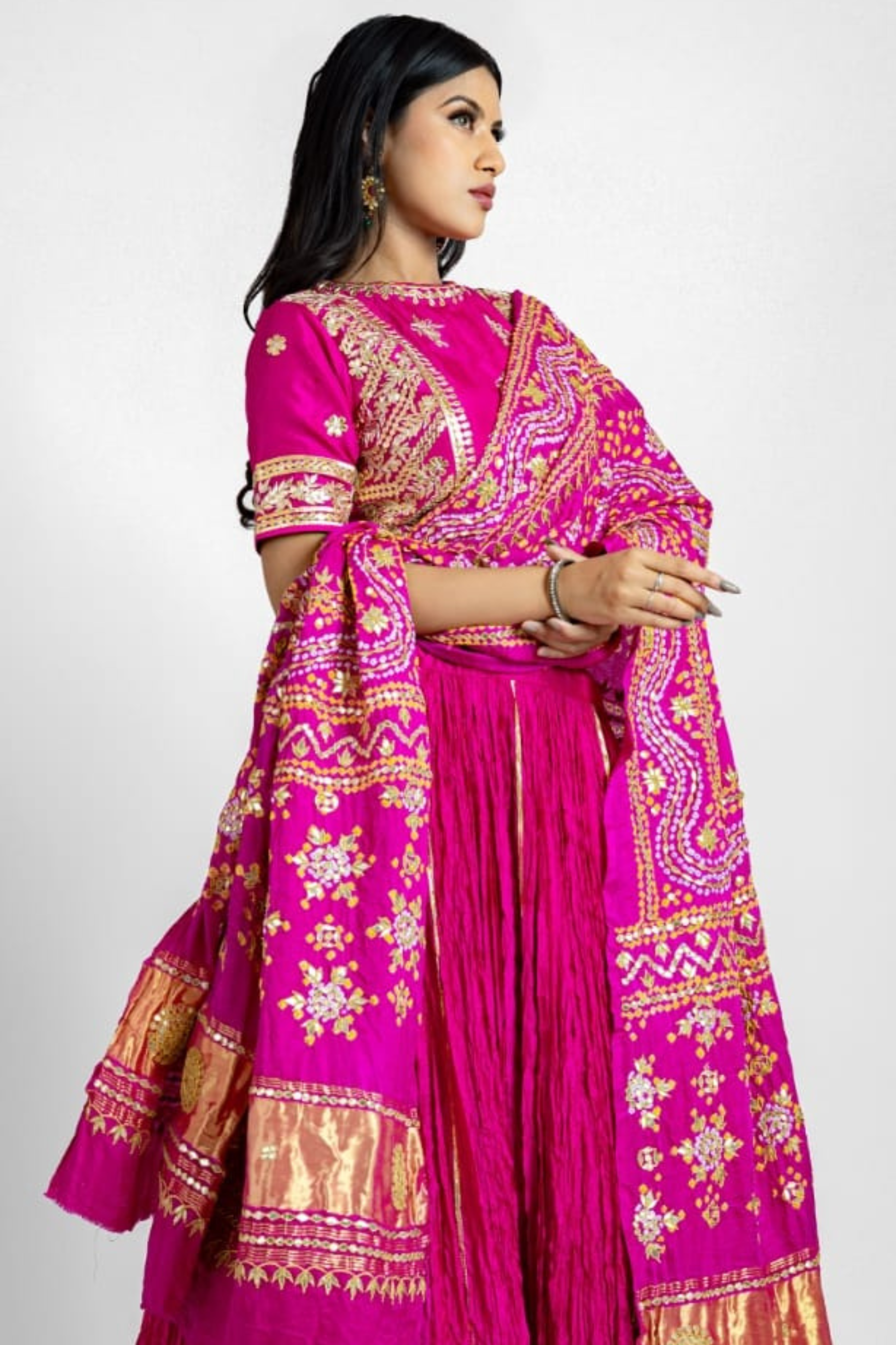 Wedding Season Special – Premium Pure Gajji Bandhej Collection