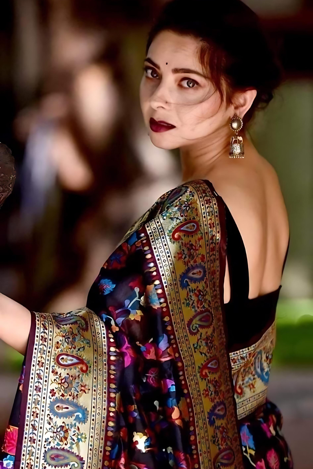 Exotic Collection Of Rich Resham Kashmiri  Kani Weaving Saree